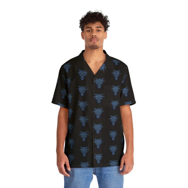 VMA Tribal Dragon Men's Hawaiian Shirt - Image 7