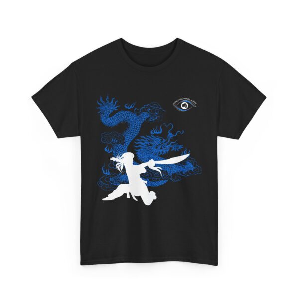 Azure Dragon Adult Uniform T-Shirt - Broadsword Warrior - Image 2