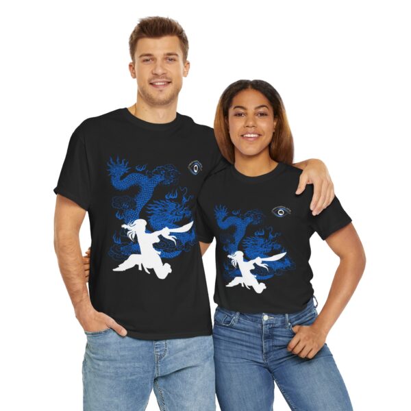 Azure Dragon Adult Uniform T-Shirt - Broadsword Warrior